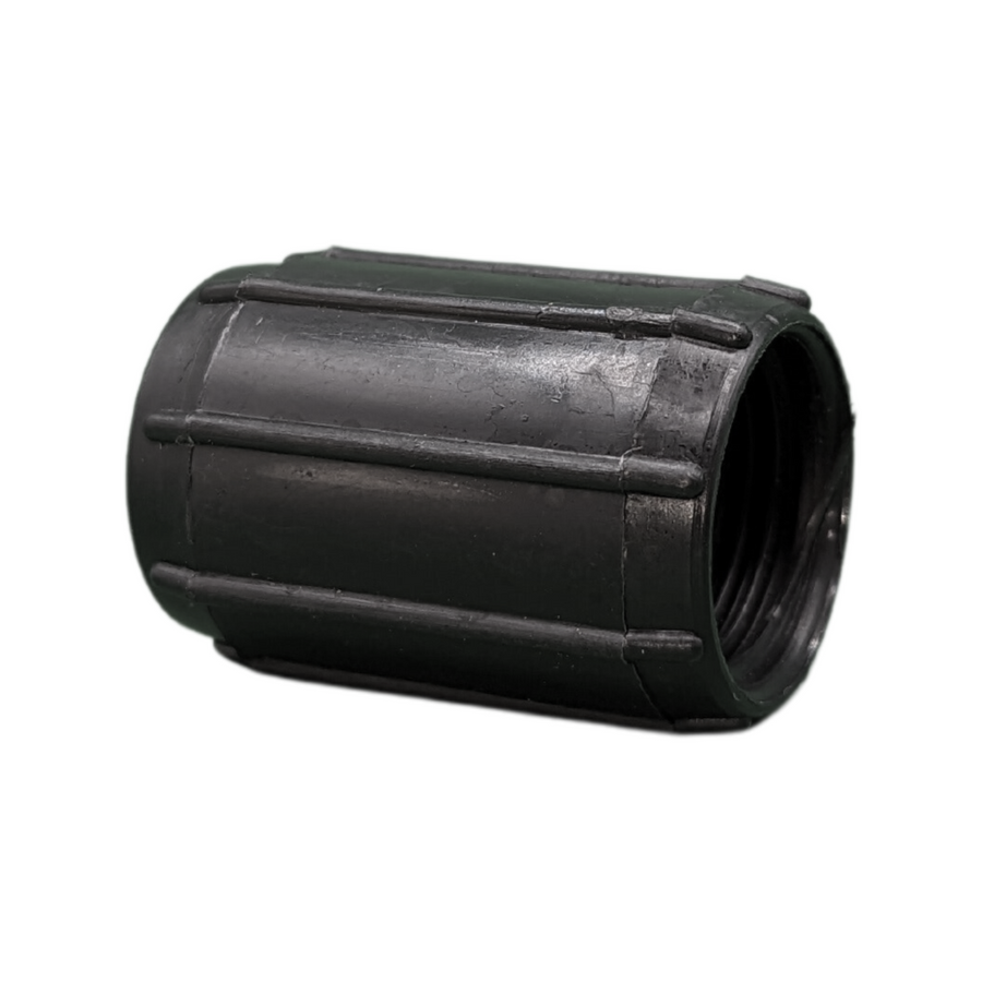 Gd Watermark 20mm Poly Irrigation Female-to-Female Coupling Black - SuperSaverAU - view 1