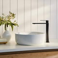 Mondella Matte Black Rococo Tall Basin Mixer 304 Stainless 4.5L/min WELS 3 Star