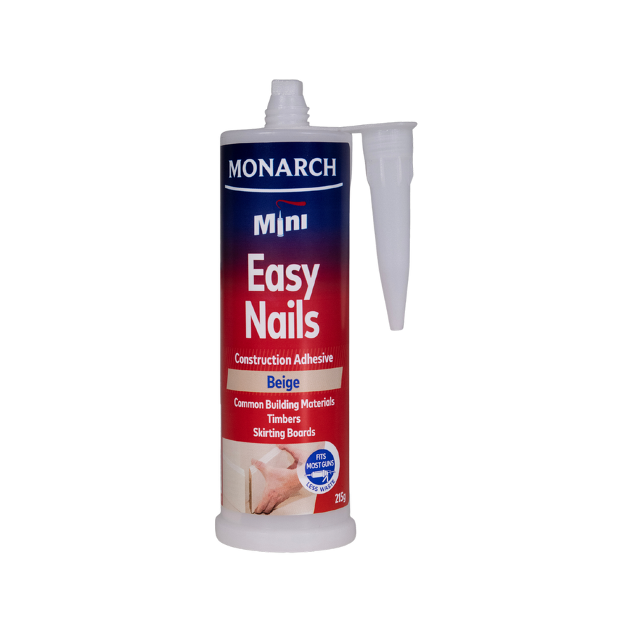 Monarch Mini Construction Adhesive 215g Beige Strong Bond Low Odour - SuperSaverAU - view 1