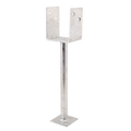 Pryda Full Stirrup Post Anchor 300x90mm M10 - Galvanised Steel - Durable - SuperSaverAU - view 2