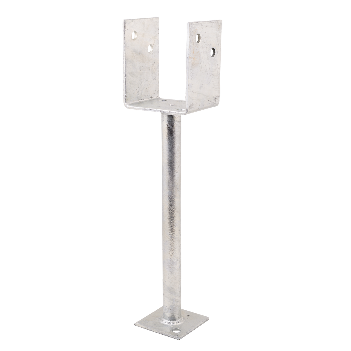 Pryda Full Stirrup Post Anchor 300x90mm M10 - Galvanised Steel - Durable - SuperSaverAU - view 2