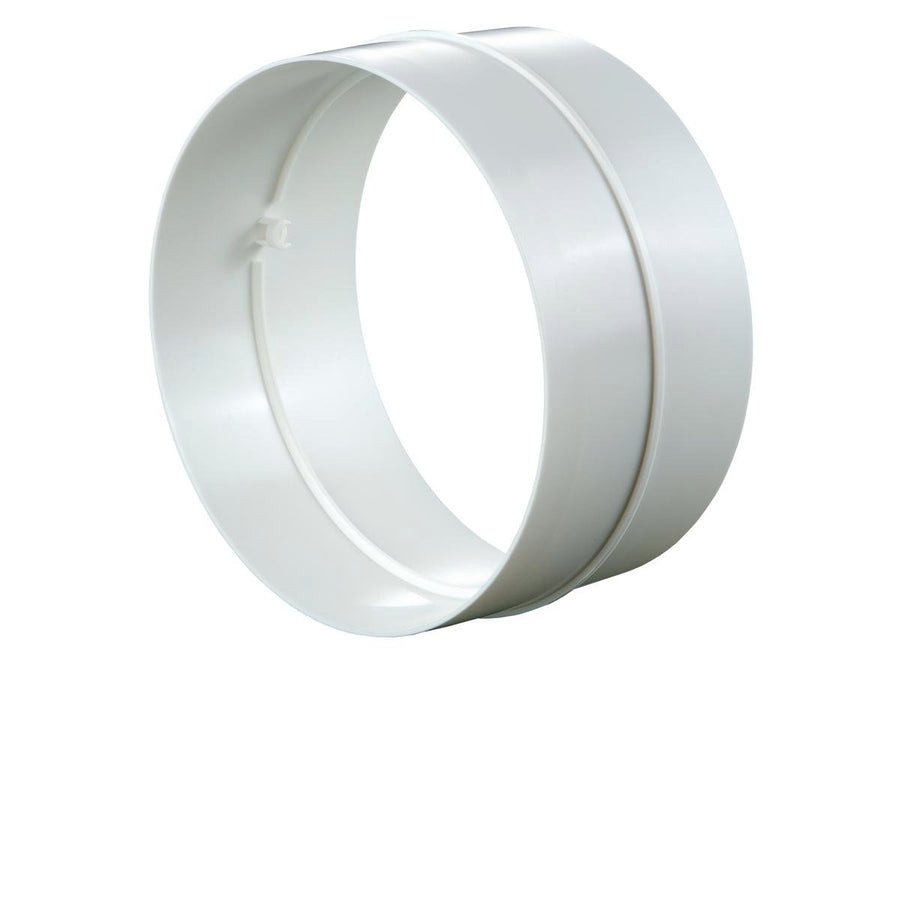 Blauberg 150mm Duct Joiner - ABS Plastic - Easy To Carry - White - SuperSaverAU - view 1