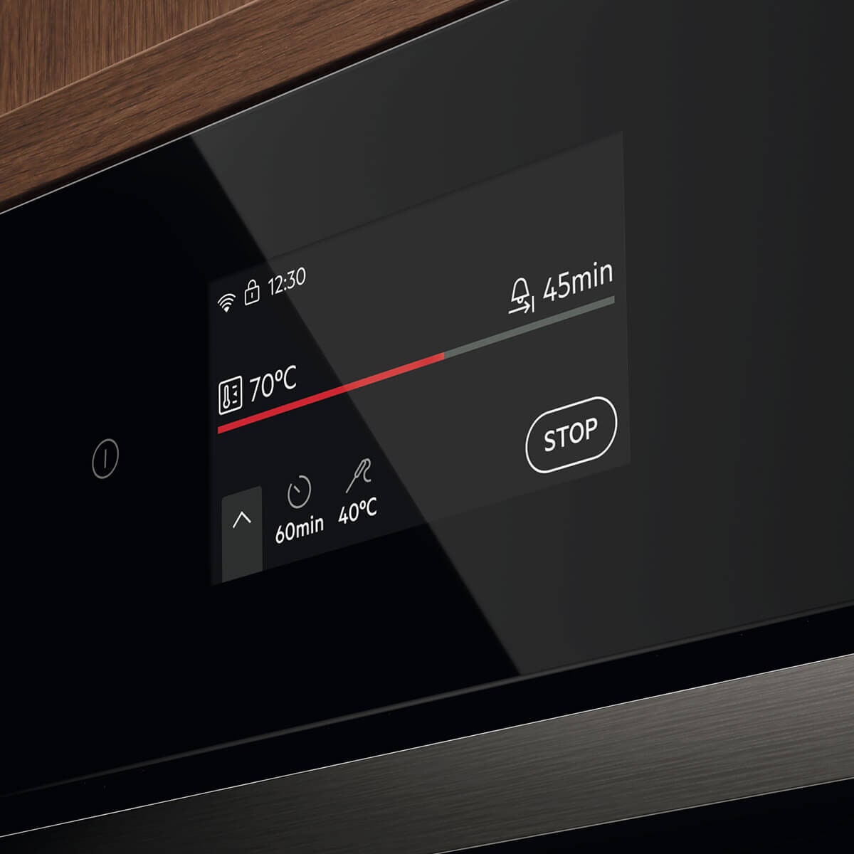 Electrolux 90cm Pyrolytic Built-In Oven - 116L Dark Stainless Steel - AirFryPlus with Steam - EVEP9816BF