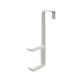 Adoored Double Over the Door Deco Hook - 100mm x 145mm - White - Easy Installation - SuperSaverAU - view 1