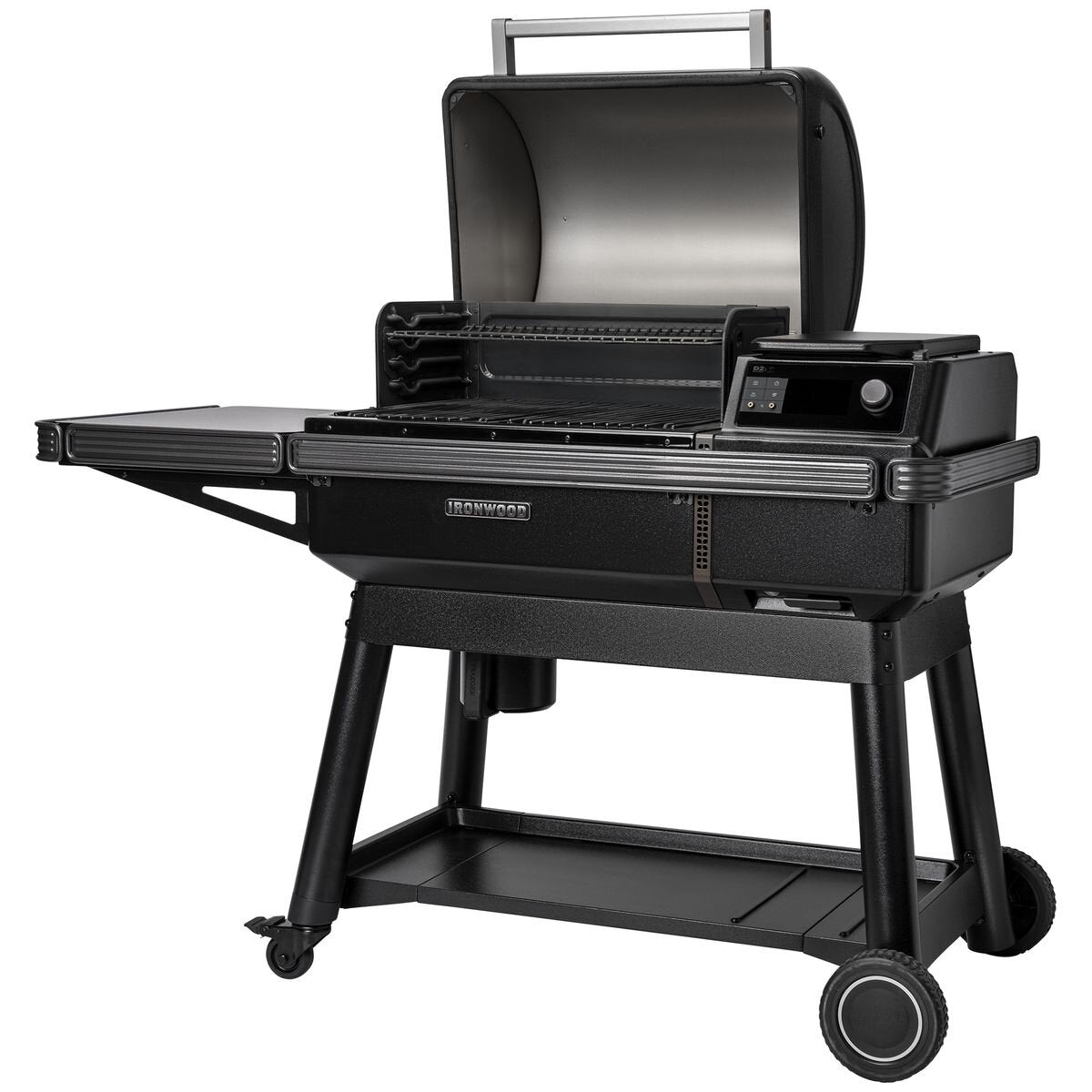 Traeger Ironwood Pellet Wood Grill - WiFIRE, Dual Meat Probes, Black Cabinet - TFB61RLGG