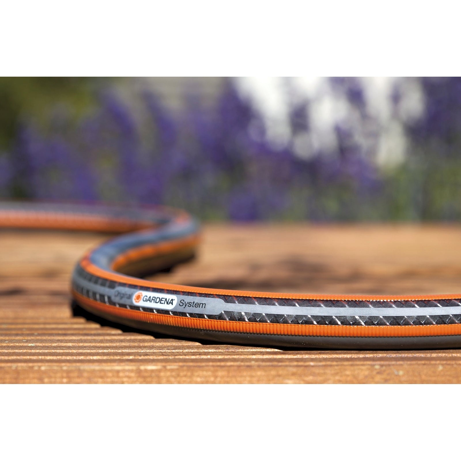 GARDENA 19mm x 20m HighFLEX Fitted Garden Hose, PVC, Kink & UV Resistant