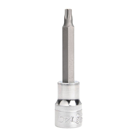 Kincrome Tamperproof Torx Bit Socket T40 100mm Chrome Vanadium Steel - SuperSaverAU - view 1