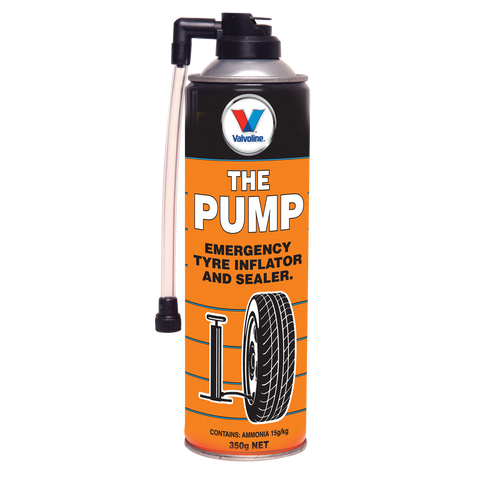 Valvoline The Pump Emergency Tyre Inflator Sealer - Instant Repair - 80mm x 250mm - SuperSaverAU - view 1