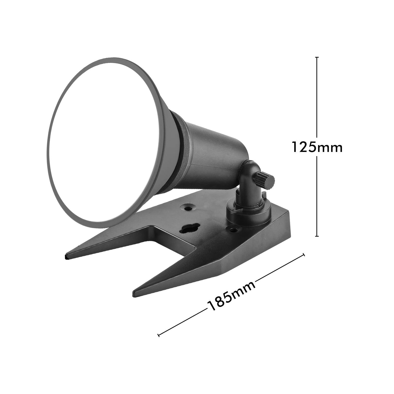 Arlec 15W LED Portable Flood Light Black FL221RV