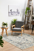 Rug Culture Evoke Medium White Polypropylene Rug 230x160cm - Power Loomed - EVO251WHI230X160