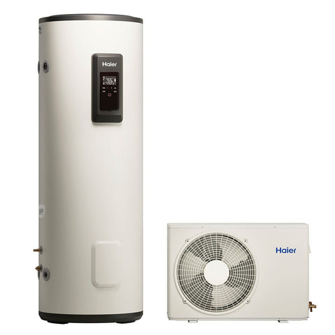 Haier heat pump hot water system - Wi-Fi, Eco and Boost modes, -7°C to 45°C operation - HP300S2-F7