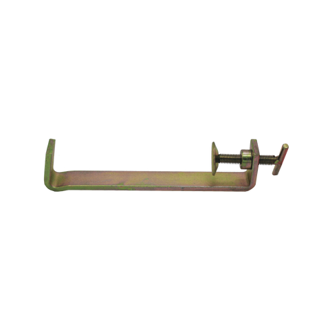 Masterfinish Small External Brick Clamp - 220mm x 50mm x 40mm - Zinc Plated - Durable - SuperSaverAU - view 1