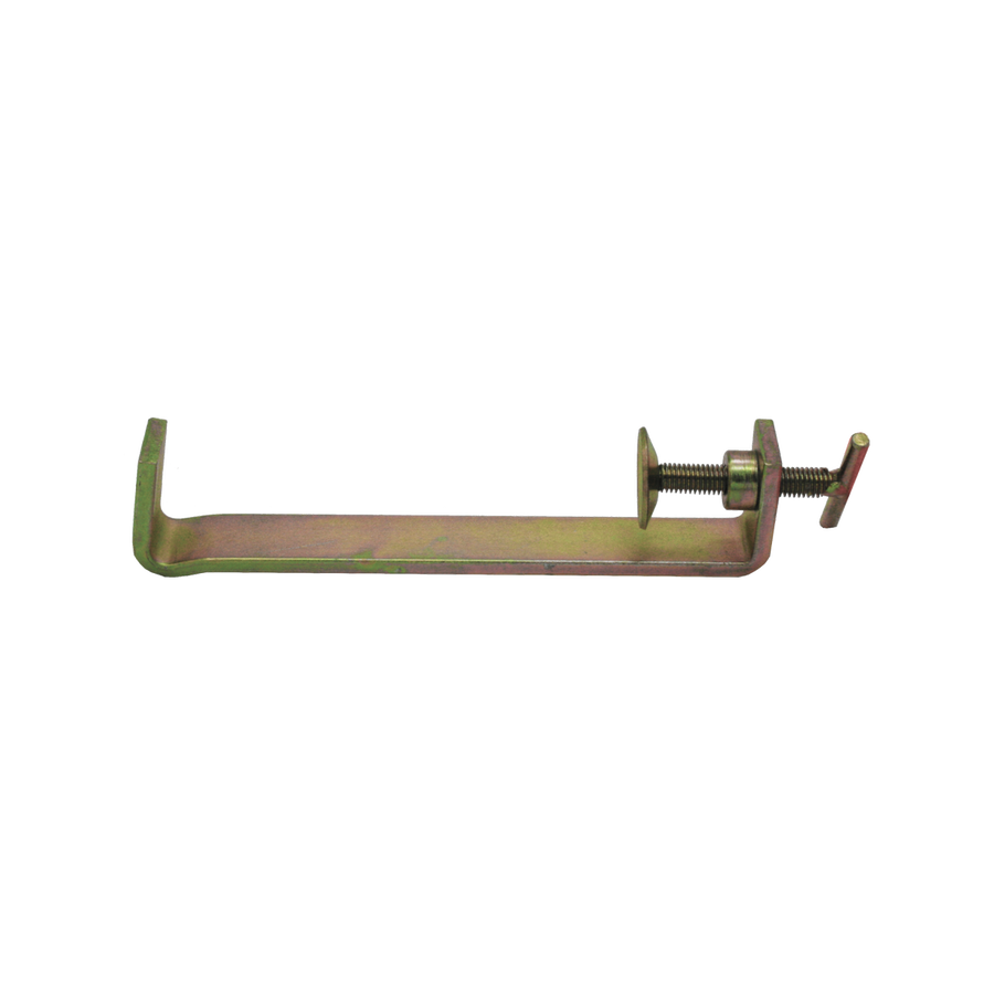 Masterfinish Small External Brick Clamp - 220mm x 50mm x 40mm - Zinc Plated - Durable - SuperSaverAU - view 1