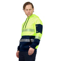 Citeco Yellow Hi Vis Taped Hoodie - Men's Reflective Polyester, X-Large