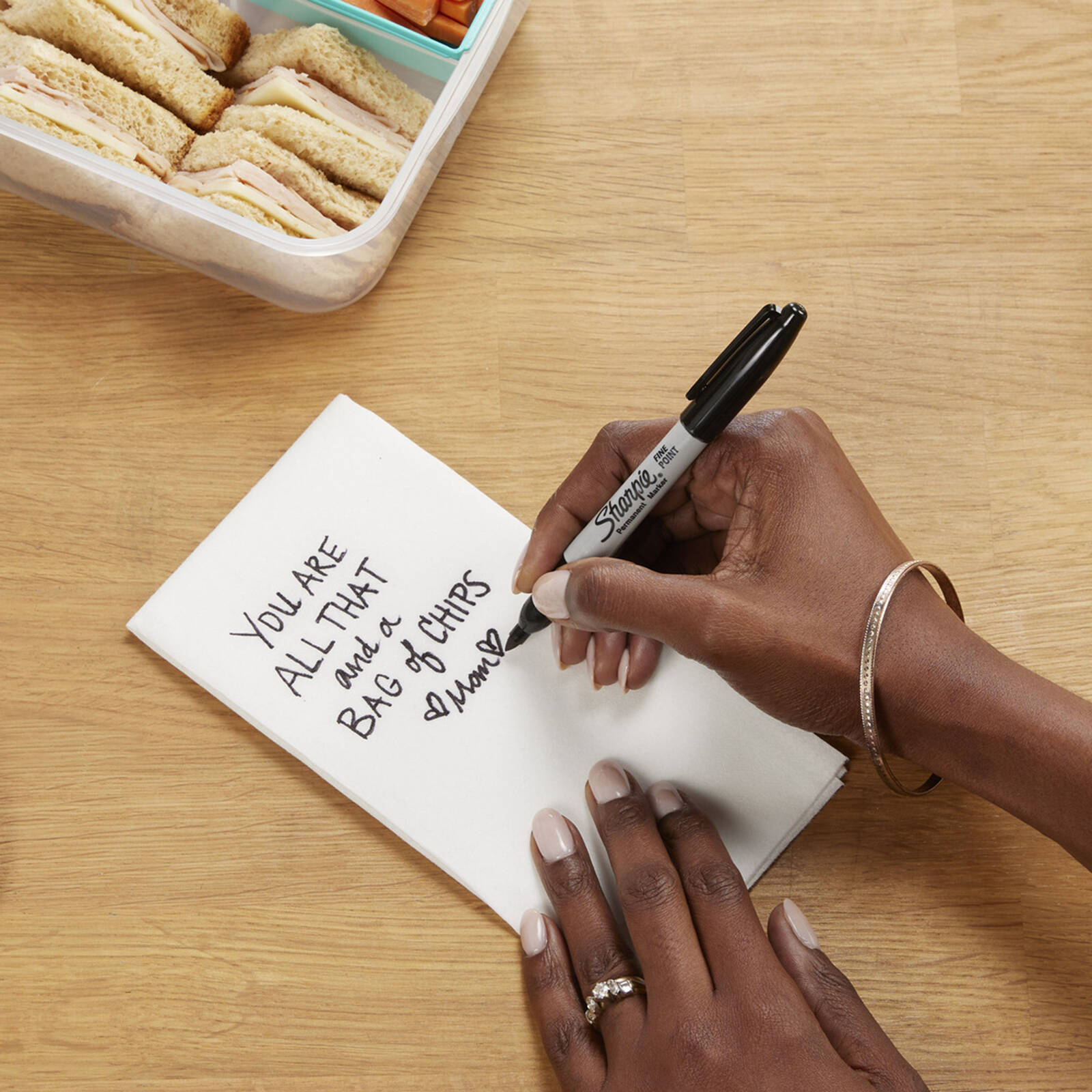 Sharpie Black Fine Marker 5 Pack