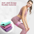 Fabric Hip Circle Resistance Booty Band - Black, Large 8 x 74cm - view 6
