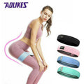Fabric Hip Circle Resistance Booty Band - Green, Large 8 x 74cm - view 2