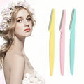 Facial Eyebrow Razor Trimmers - Pack of 3, Pink, Yellow and Blue - view 5