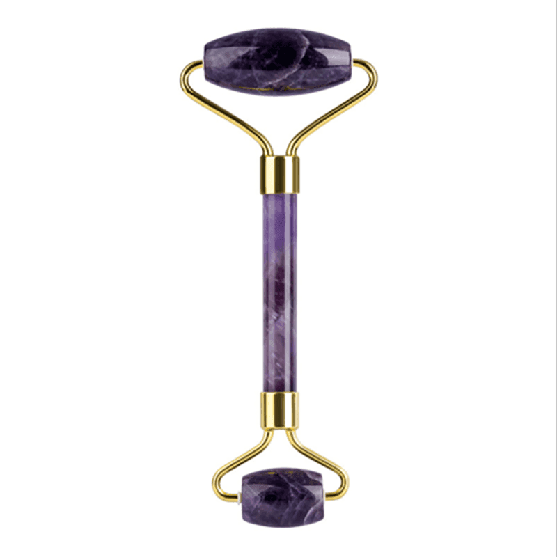 Facial Massage Roller - Amethyst Purple