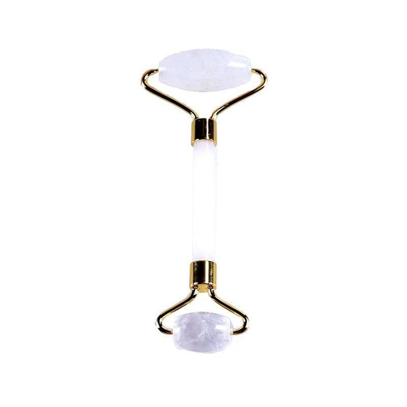 Facial Massage Roller - White Crystal