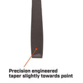Crescent Nicholson 200mm 8 Flat Bastard File - Dual Material Handle - Steel - SuperSaverAU - view 4