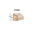 Ultra 6.4 x 6mm Rounding Over Router Bit - Tungsten Carbide Tipped, 1/4" Shaft
