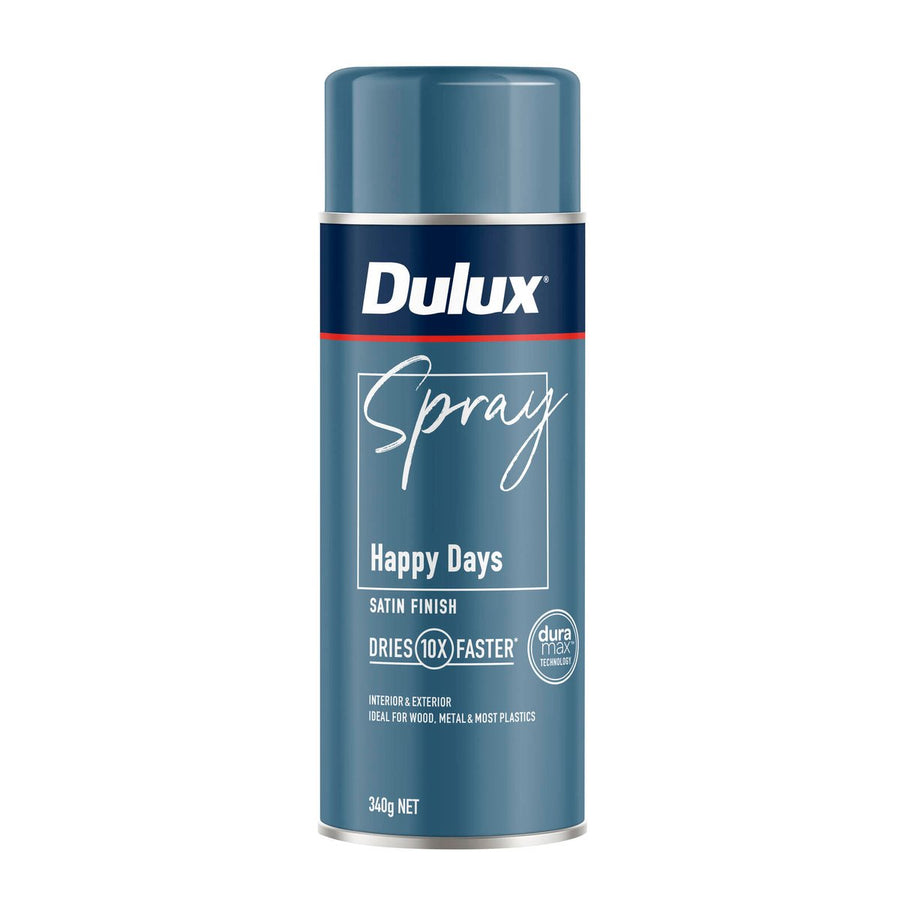 Dulux Spray Paint 340g Satin - Fast Drying - Self-Priming - 0.34L - SuperSaverAU - view 1