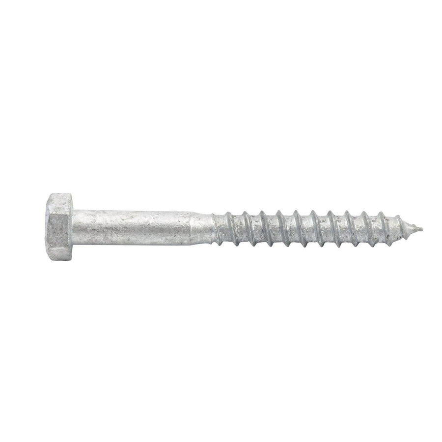 Zenith M8 x 75mm Hot Dipped Galvanised Hex Head Coach Screw Each - SuperSaverAU - view 1