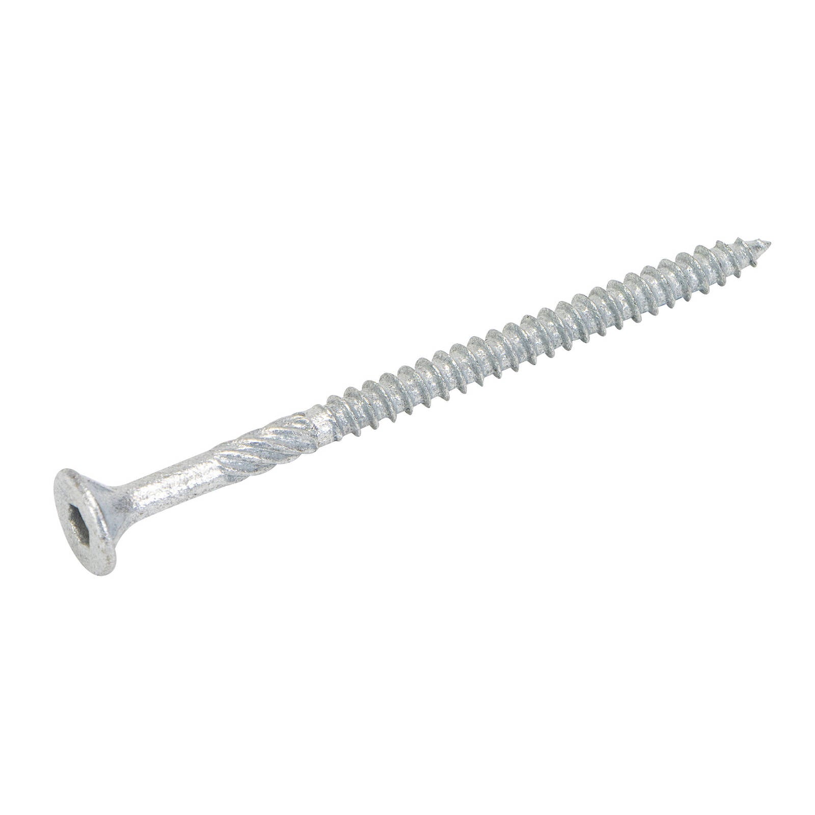 Titan 14g x 100mm Class 3 Galvanised Bugle Batten Screw, Type 17 - 100 Pack