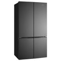 Westinghouse 547L Quad Door Refrigerator - Matte Black, FresherAir Carbon Filtration, Frost Free - WQE5400BD