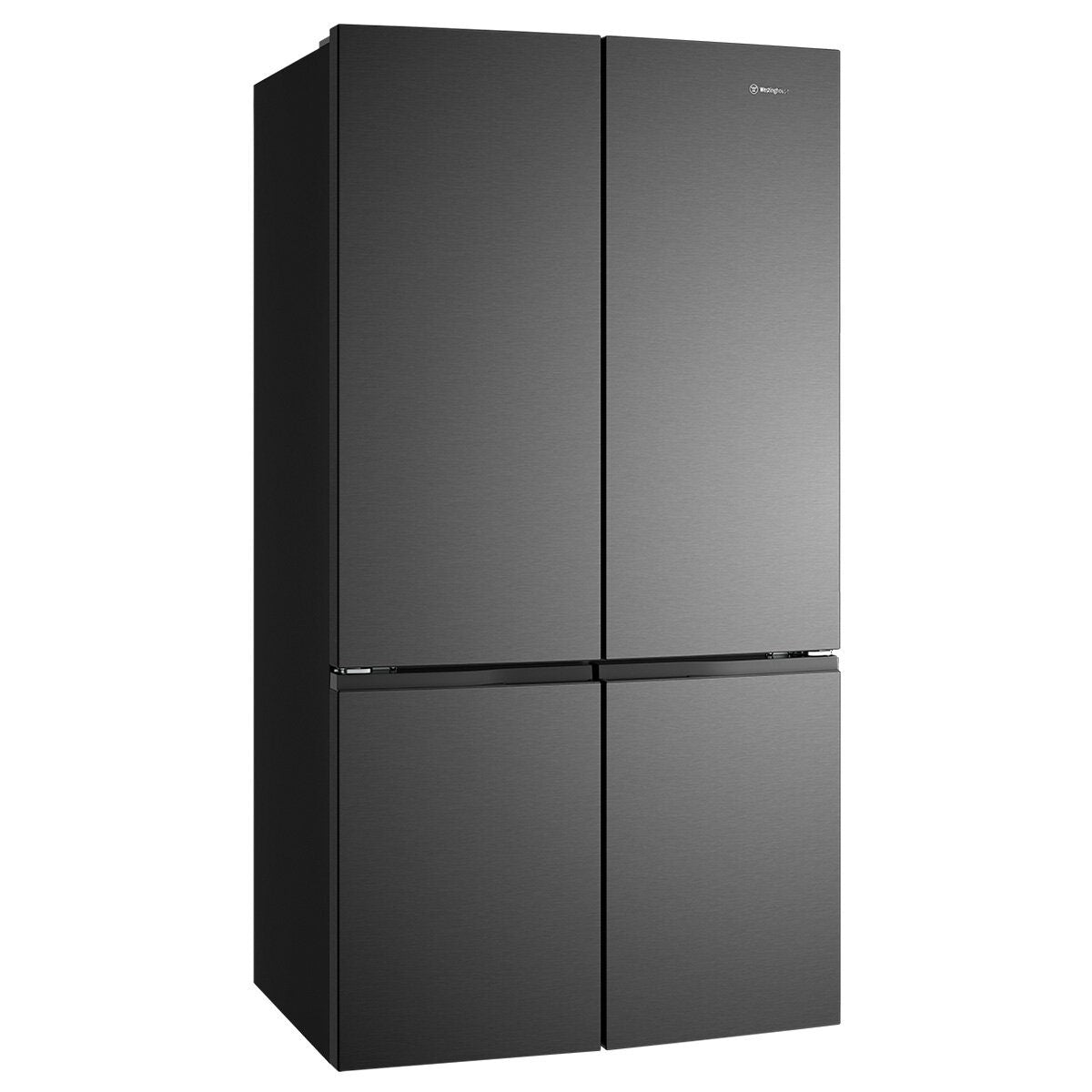 Westinghouse 547L Quad Door Refrigerator - Matte Black, FresherAir Carbon Filtration, Frost Free - WQE5400BD