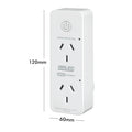 Arlec Grid Connect Smart Plug In Twin Socket with Energy Meter & Surge Protection PC287HA