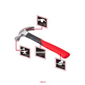 Trojan 16oz (450g) Fibreglass Claw Hammer