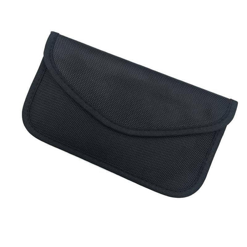 Faraday Key Fob Pouch, RFID Blocking Bag - Black