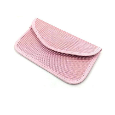 Faraday Key Fob Pouch, RFID Blocking Bag - Pink