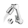 Faucet Extender with 360 Degree Rotating Robotic Arm Design - Silver