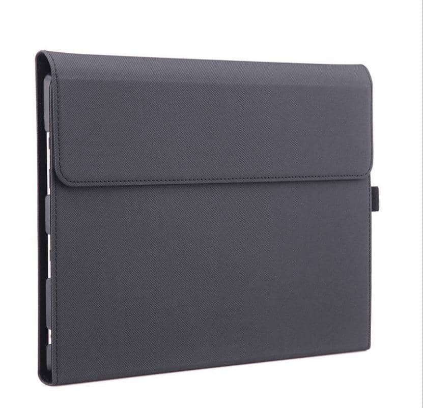 Faux Leather Flip Case for Microsoft Surface Pro 8 - Light Grey - view 3