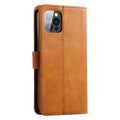 Faux Leather Flip Wallet Case, Tan Brown - iPhone 14 Plus - view 3