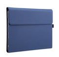Faux Leather Folio Case for Microsoft Surface Pro X - Blue