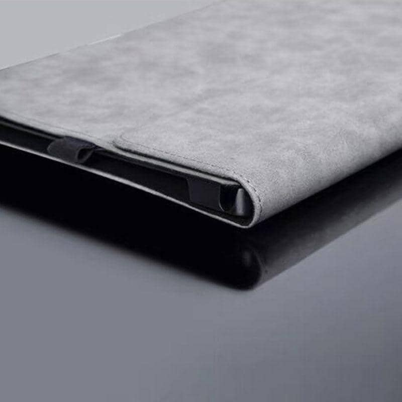 Faux Leather Folio Case for Microsoft Surface Pro X - Blue - view 3