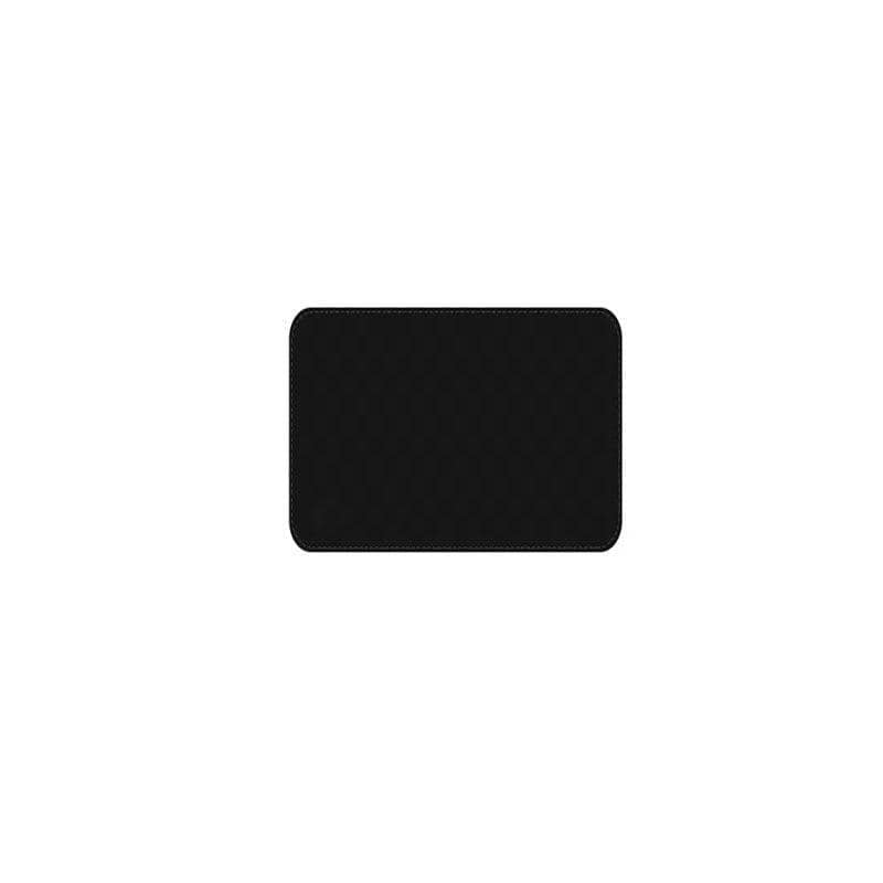 Faux Leather Mouse Pad, 30 x 25.5 cm - Black