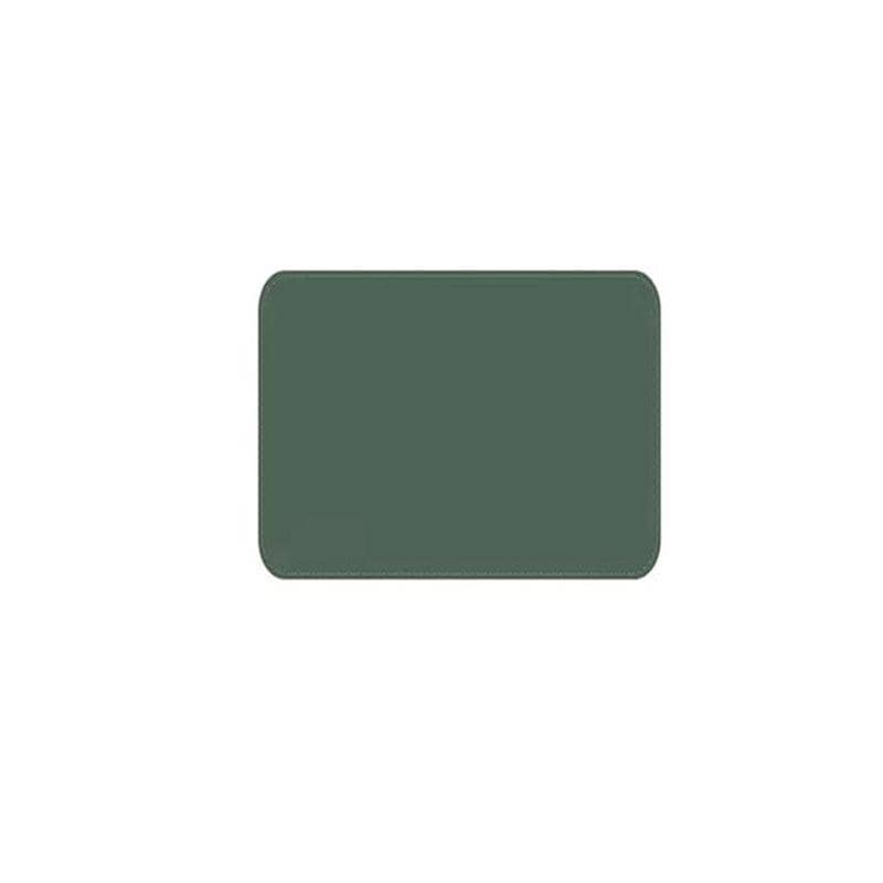 Faux Leather Mouse Pad, 30 x 25.5 cm - Dark Green