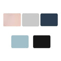 Faux Leather Mouse Pad, 30 x 25.5 cm - Light Blue - view 3