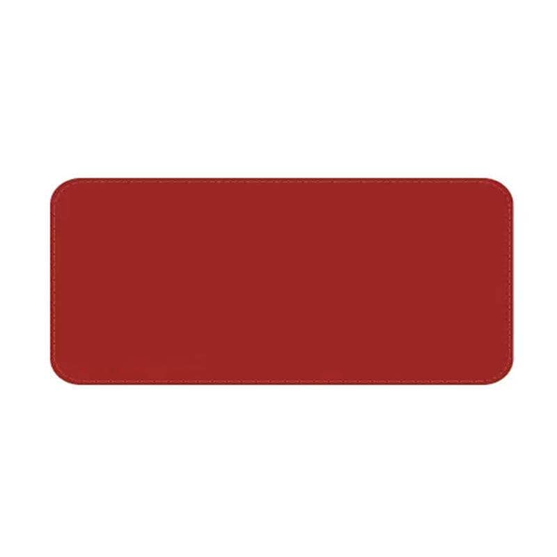 Faux Leather Mouse Pad 60 x 30 cm - Wine Red