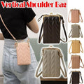 Faux Leather Phone Bag, 10.5 x 4 x 18.2 cm - Pink - view 2