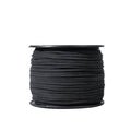 Faux Leather Suede Cord for Jewellery Making, 92 m Spool - Black
