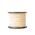 Faux Leather Suede Cord for Jewellery Making, 92 m Spool - Cream