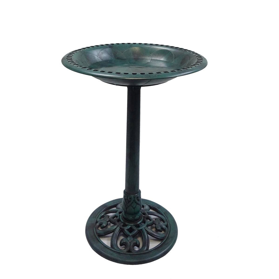 Decorative Bird Bath - 50 x 50 x 69cm - UV Stabilised Polypropylene - Durable - SuperSaverAU - view 1