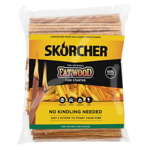 Fatwood All Natural Firelighter 1.8kg - Resinous Pine Wood Fire Starter