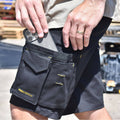 DEWALT Black Bennington PROStretch Shorts - Men's Size 38, Stretch Cotton
